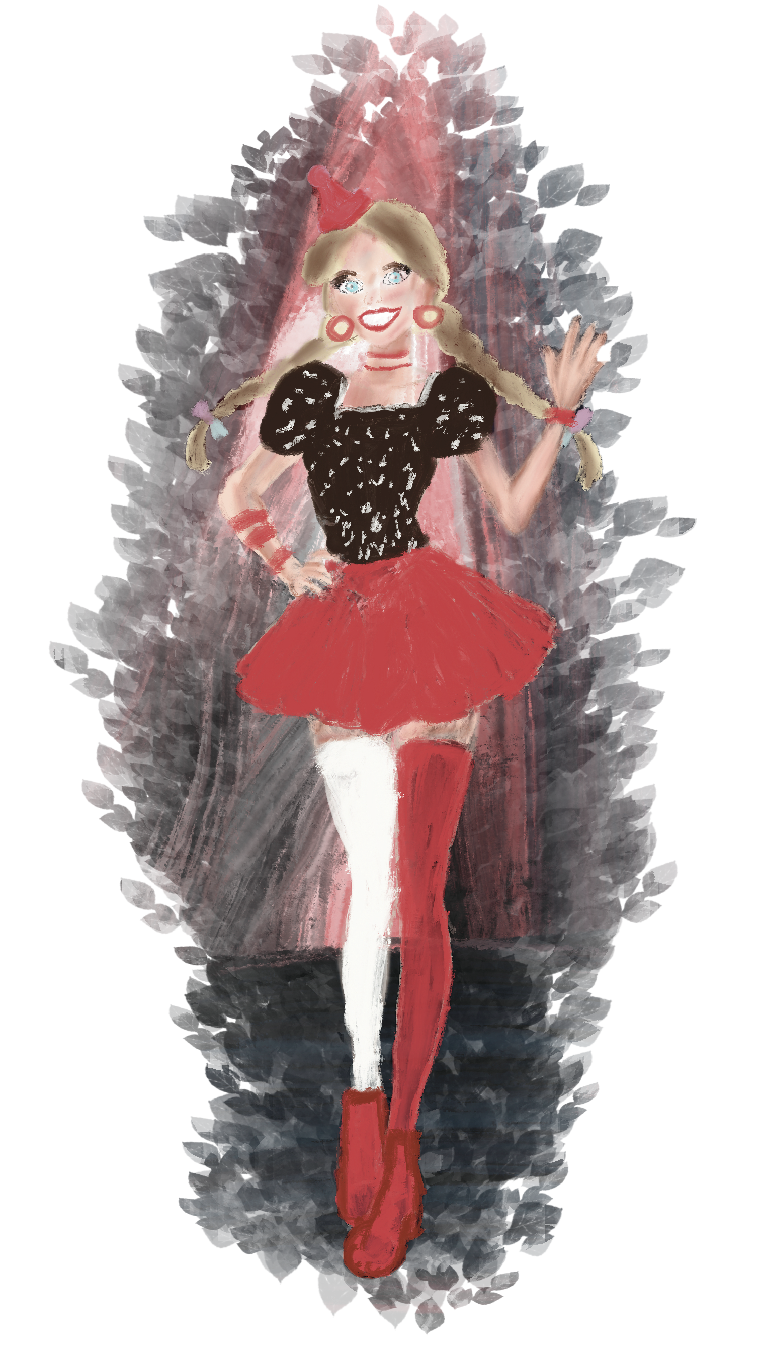 Forget Me Not interior illustration